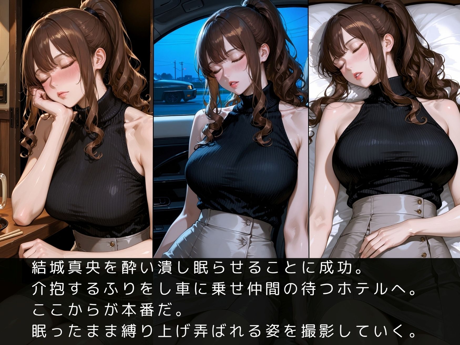 サンプル画像6:縛り屋本舗〜結城 真央の緊縛報告書(mapuememaru) [d_641894]