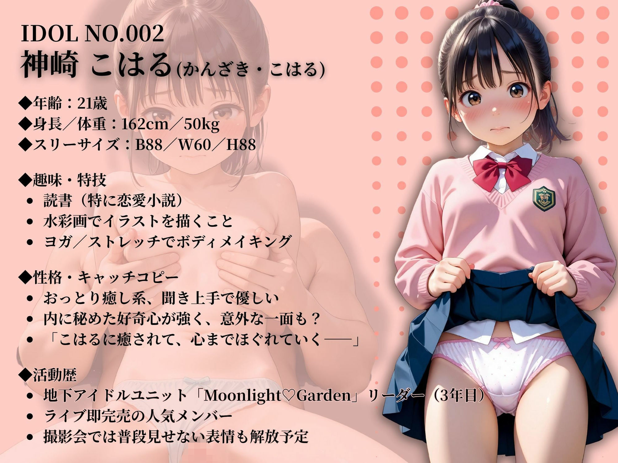 サンプル画像2:裏撮りIDOL vol.1〜まどかとこはる、清楚なふたりの裏側〜(うらどりくらぶ ♪) [d_641898]