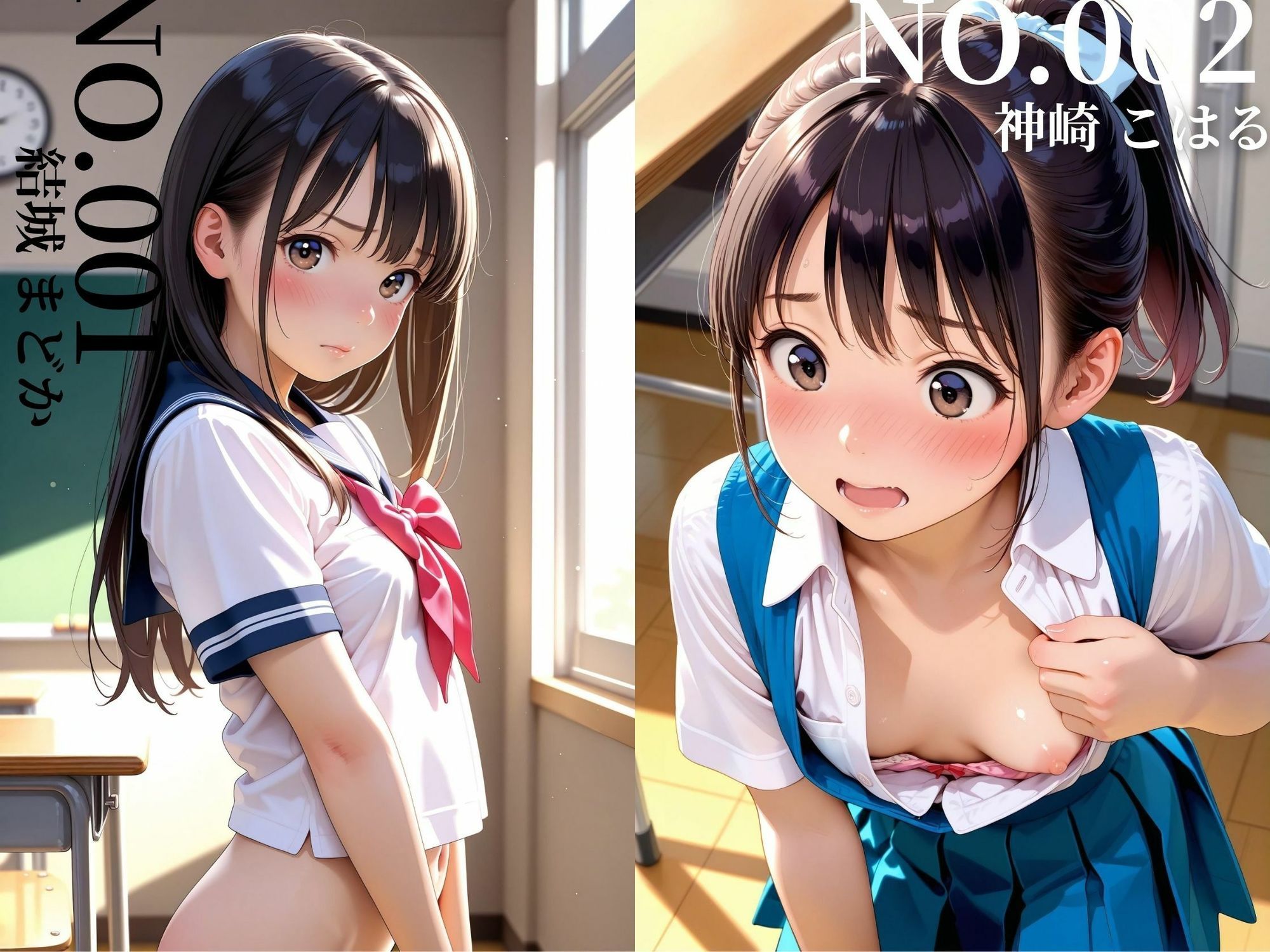 サンプル画像3:裏撮りIDOL vol.1〜まどかとこはる、清楚なふたりの裏側〜(うらどりくらぶ ♪) [d_641898]