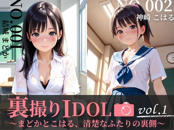 裏撮りIDOL vol.1〜まどかとこはる、清楚なふたりの裏側〜
