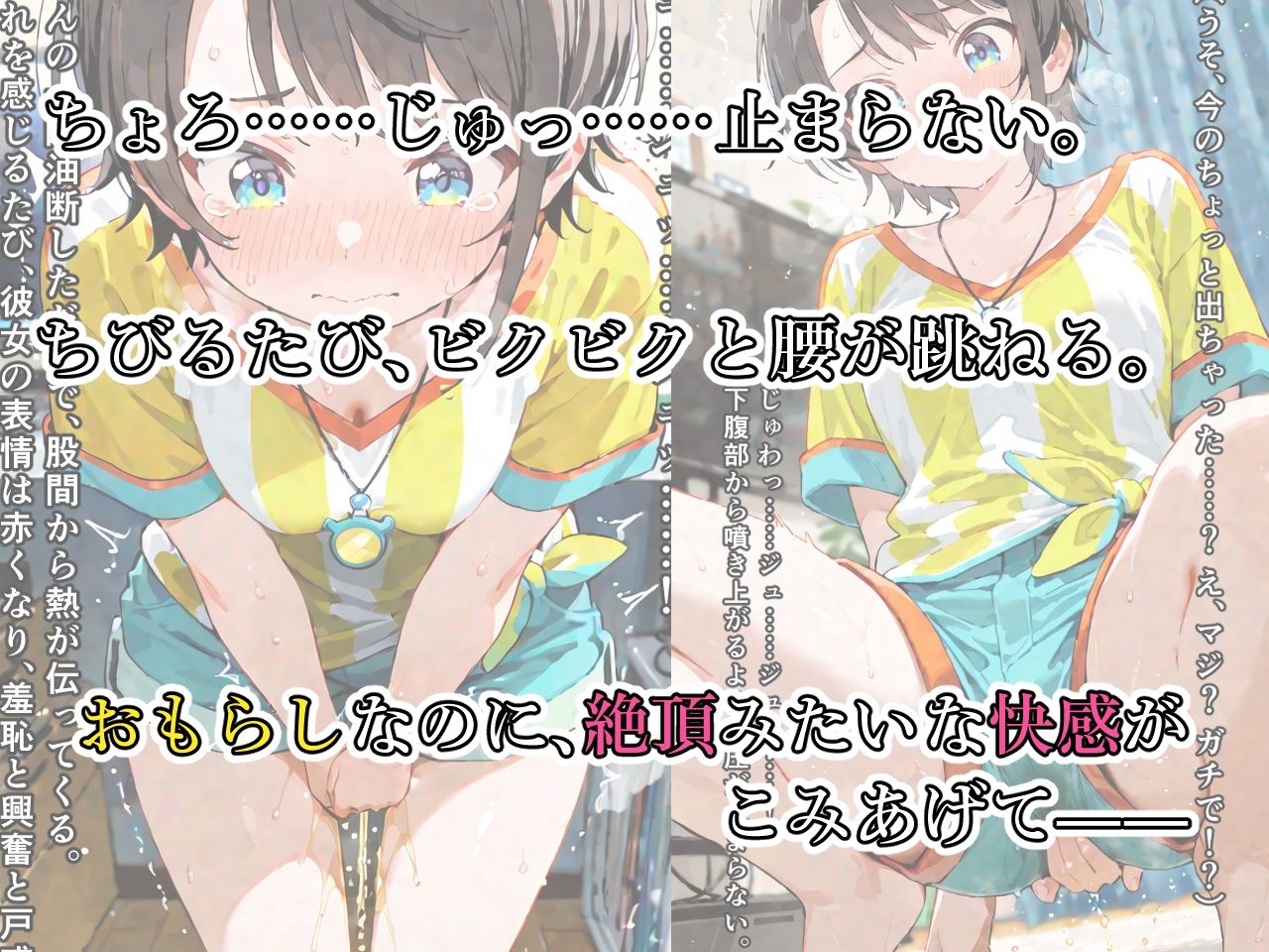 サンプル画像3:大空ス〇ルーーおしっこ我慢×おもらし(おもらしメモリアル) [d_641909]