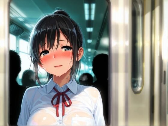 サンプル画像1:通勤中に痴●したら、あの娘がみだらなビッチで本番までいけた話(ぷりん工房) [d_641910]