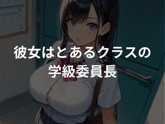 サンプル画像1:爆乳委員長の肉便器化計画(とろみん) [d_641919]