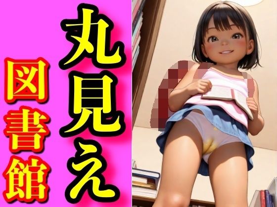 【限定版】図書館の秘め事:あの日の放課後、書架の奥で見つけた白い誘惑。制服スカートの下に隠された純粋なパンチラの画像