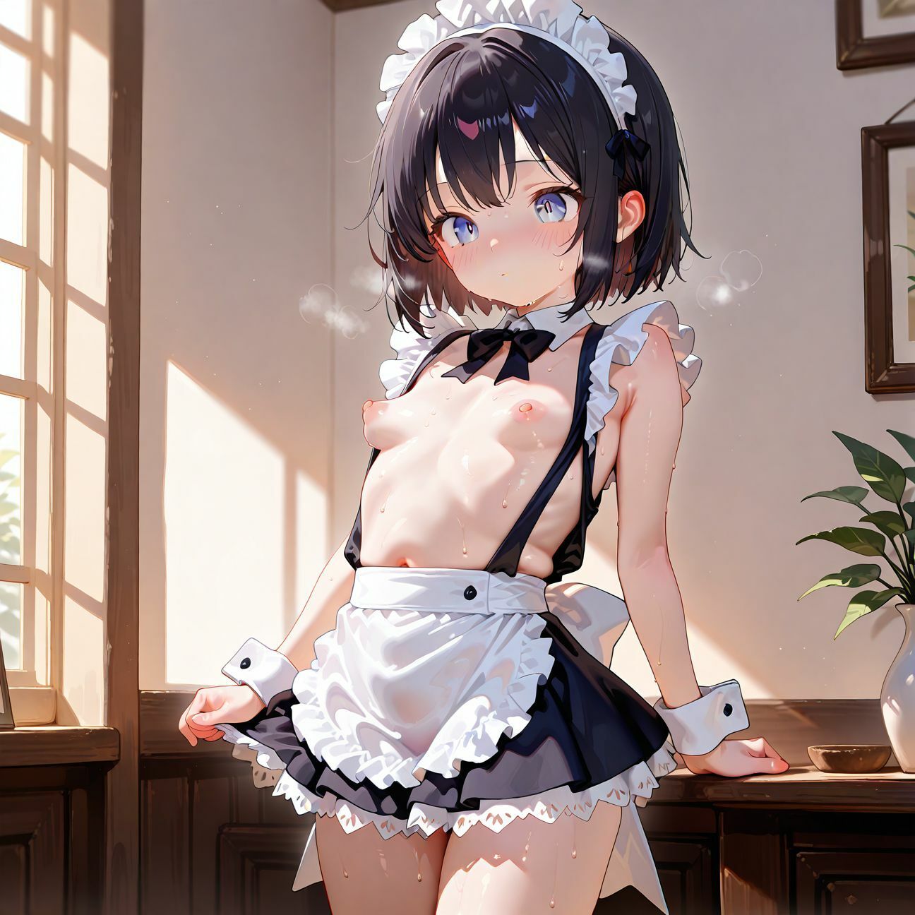 【ロリッコメイド達】のエッチなご奉仕！3