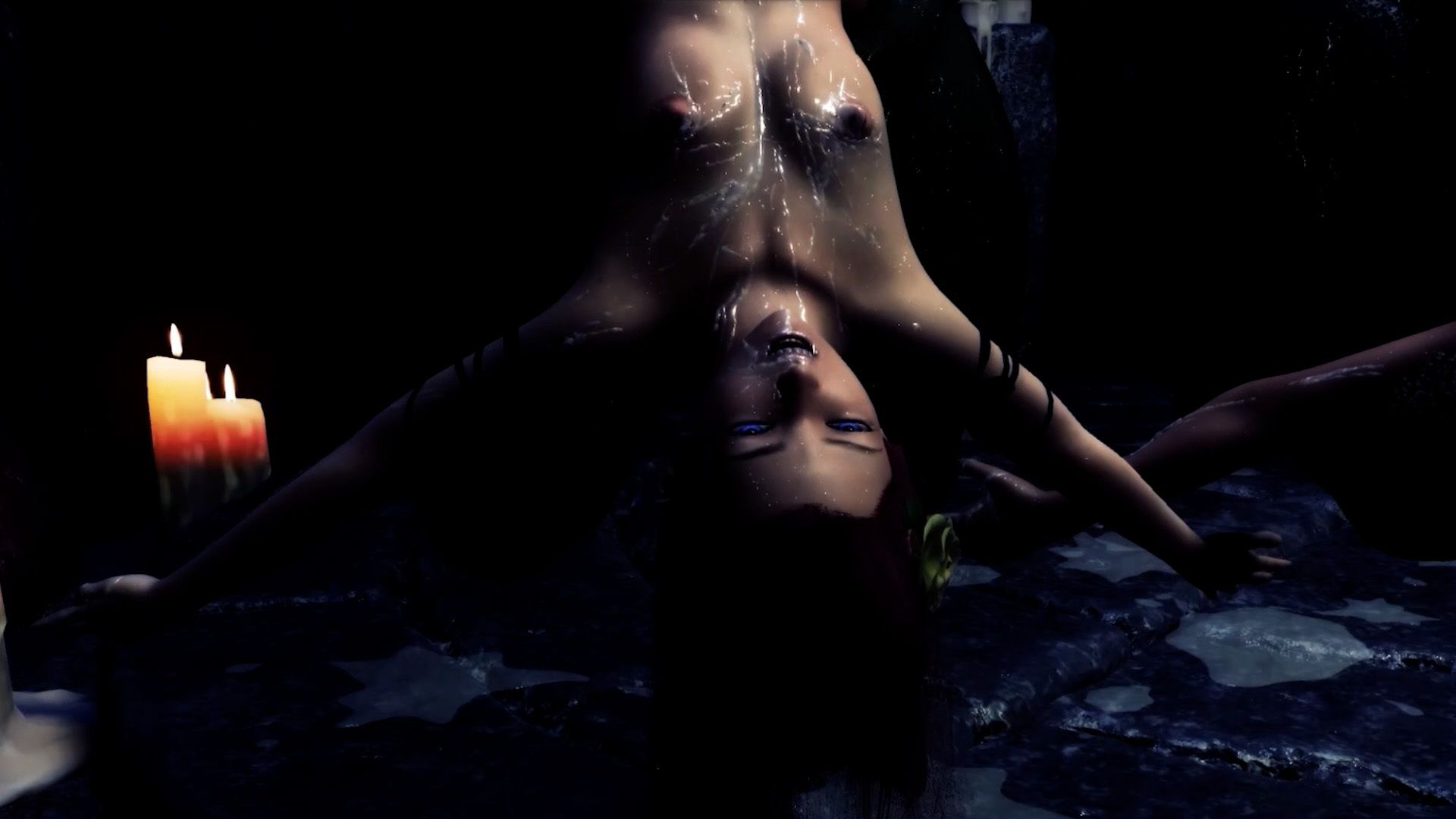 サンプル画像4:【オーク繁殖】女勇者と魔女。触手調教。ゾンビSEX。魔女ふたなりSEX。ゴブリン襲撃SEX。オーク種付けSEX。繁殖触手牢END。(レッドカラー) [d_641991]