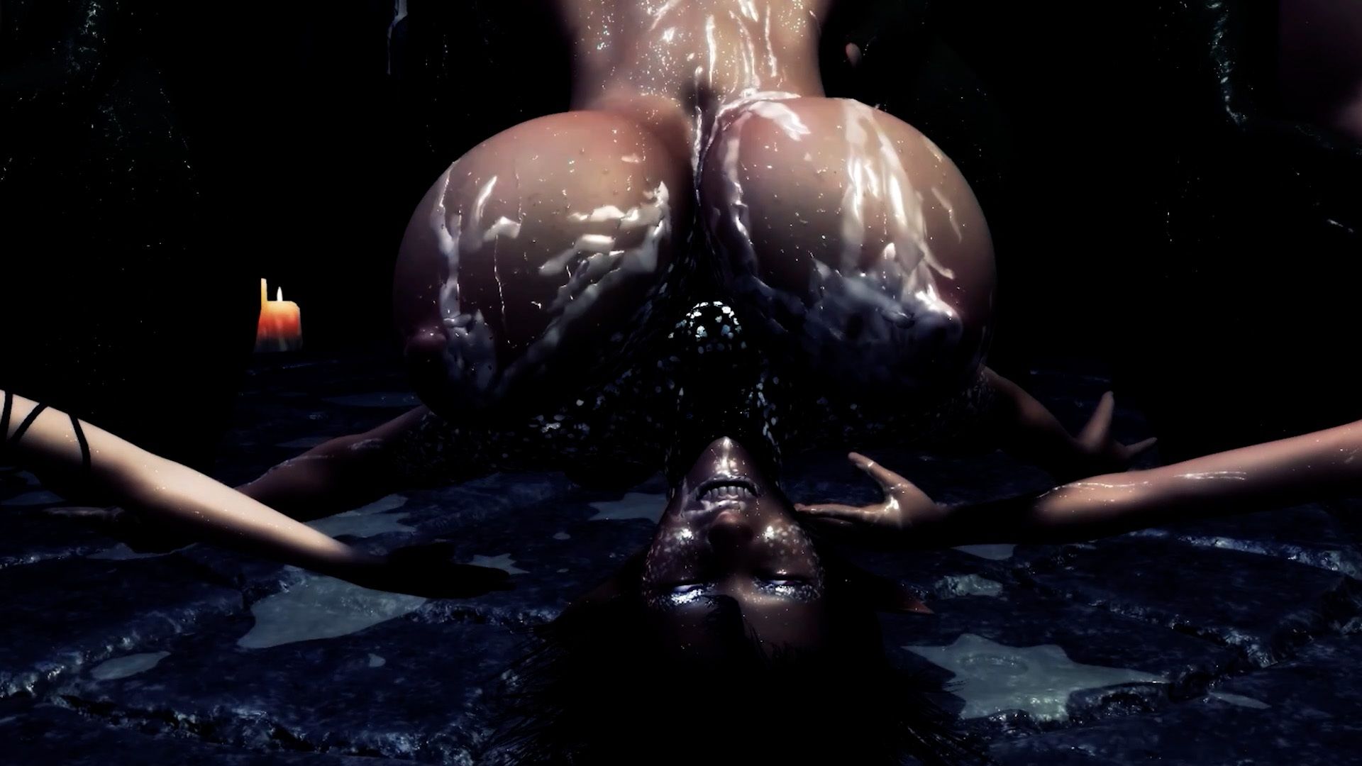 サンプル画像5:【オーク繁殖】女勇者と魔女。触手調教。ゾンビSEX。魔女ふたなりSEX。ゴブリン襲撃SEX。オーク種付けSEX。繁殖触手牢END。(レッドカラー) [d_641991]