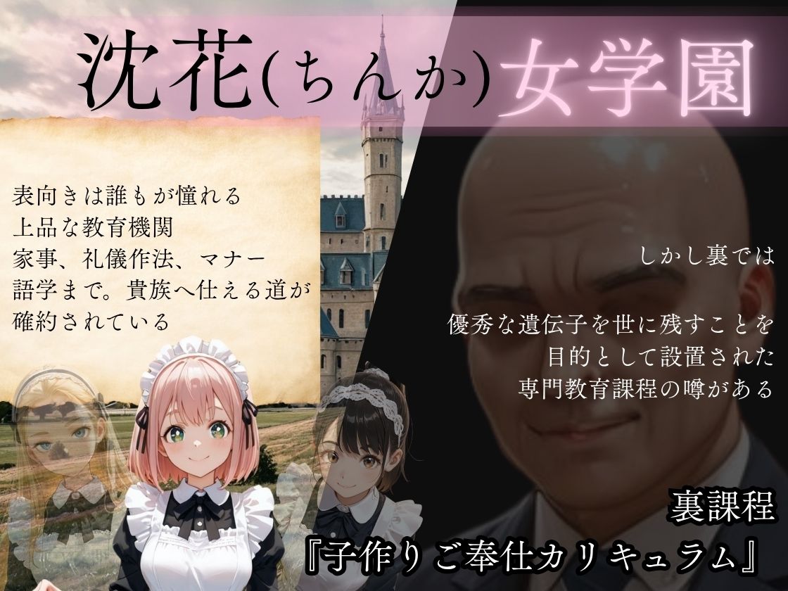 ［4K500P］孕ませご奉仕学園〜子宮でご奉仕させていただきます〜  日向こはる 画像1