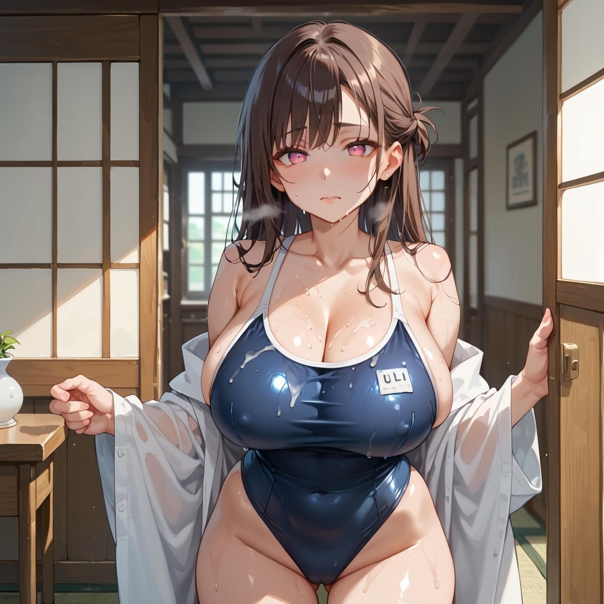 サンプル画像2:ぴたっとスク水〜真夏の種づけ大作戦〜 ぱーと5(おなおりん) [d_642069]