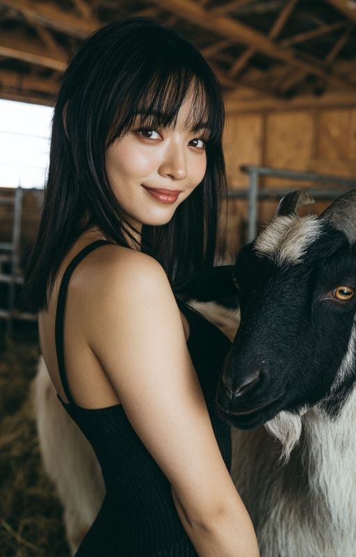 サンプル画像2:美女とヤギ〜彼女と一頭、秘密の取引(YK Publishing) [d_642081]