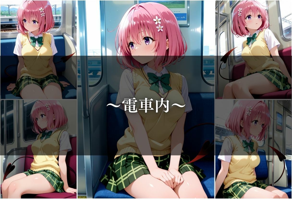 サンプル画像3:【電車痴●】痴●列車〜モモ・べリア・デビルーク〜(ks) [d_642131]