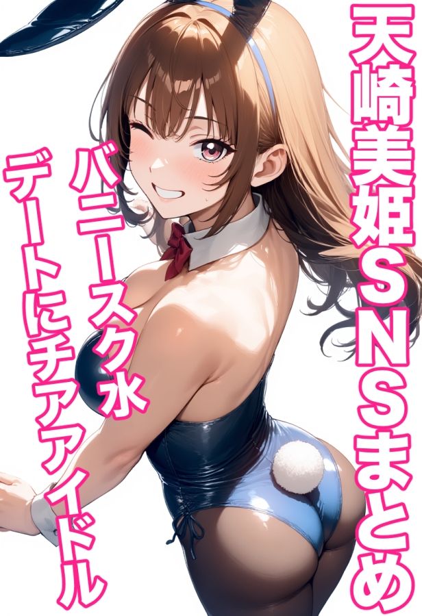 天崎美姫S N S まとめ バニースク水デートにチアアイドル 画像1
