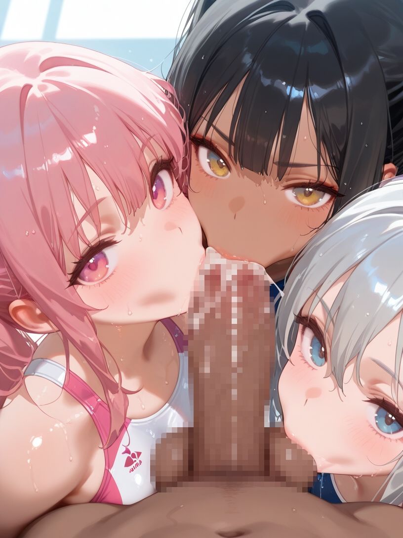 サンプル画像5:巨乳水泳部とハーレムエッチ(Shotgun Bride) [d_642175]