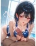 巨乳水泳部とハーレムエッチ