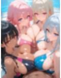 巨乳水泳部とハーレムエッチ2