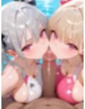 巨乳水泳部とハーレムエッチ3