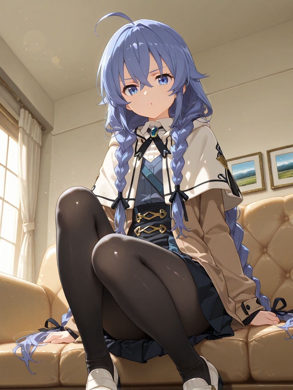 サンプル画像1:メイドロキシーの性教育生はめセックス(もちもち屋) [d_642219]