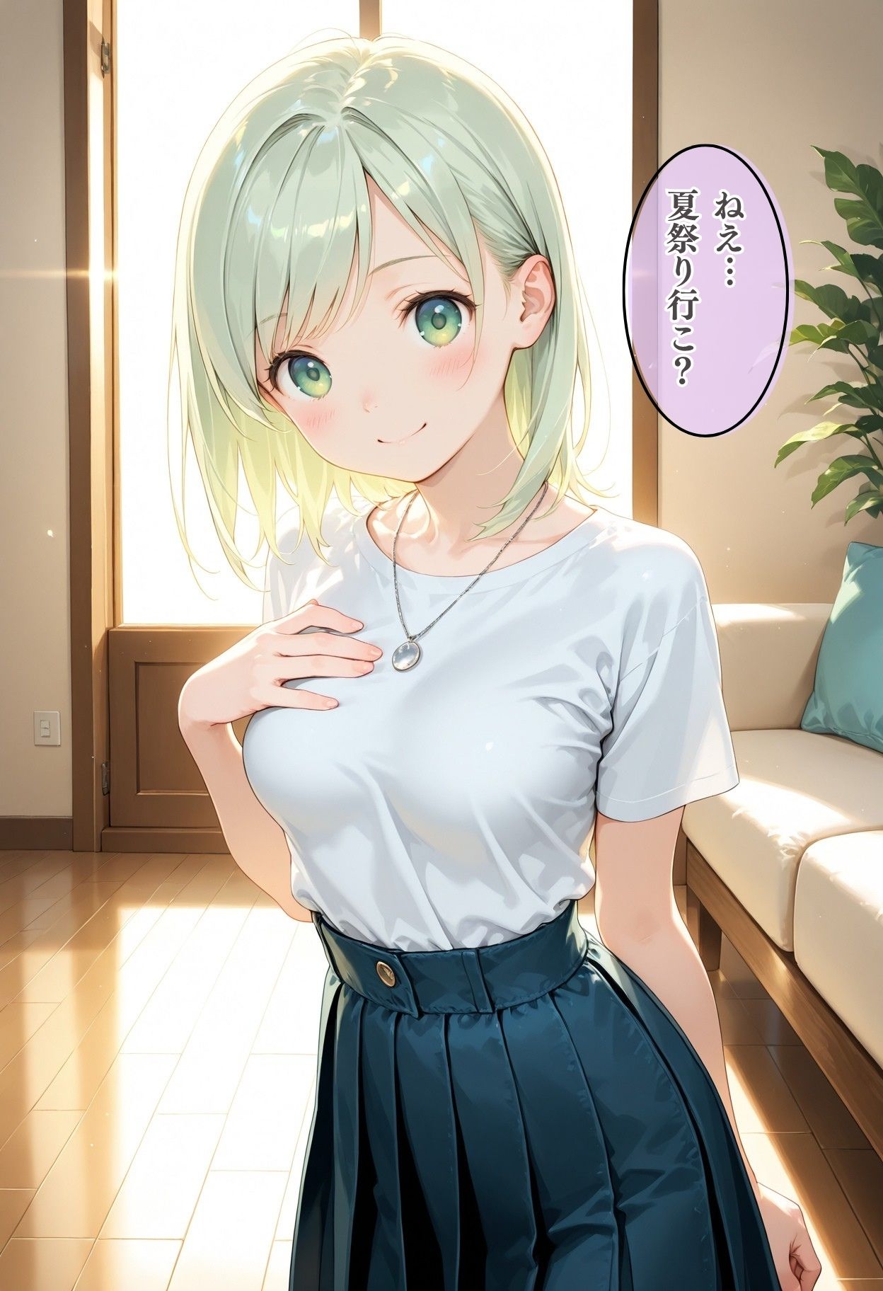 幼馴染と夏祭りで一線超えたら子作りおねだりされた件【高画質500枚】 画像1