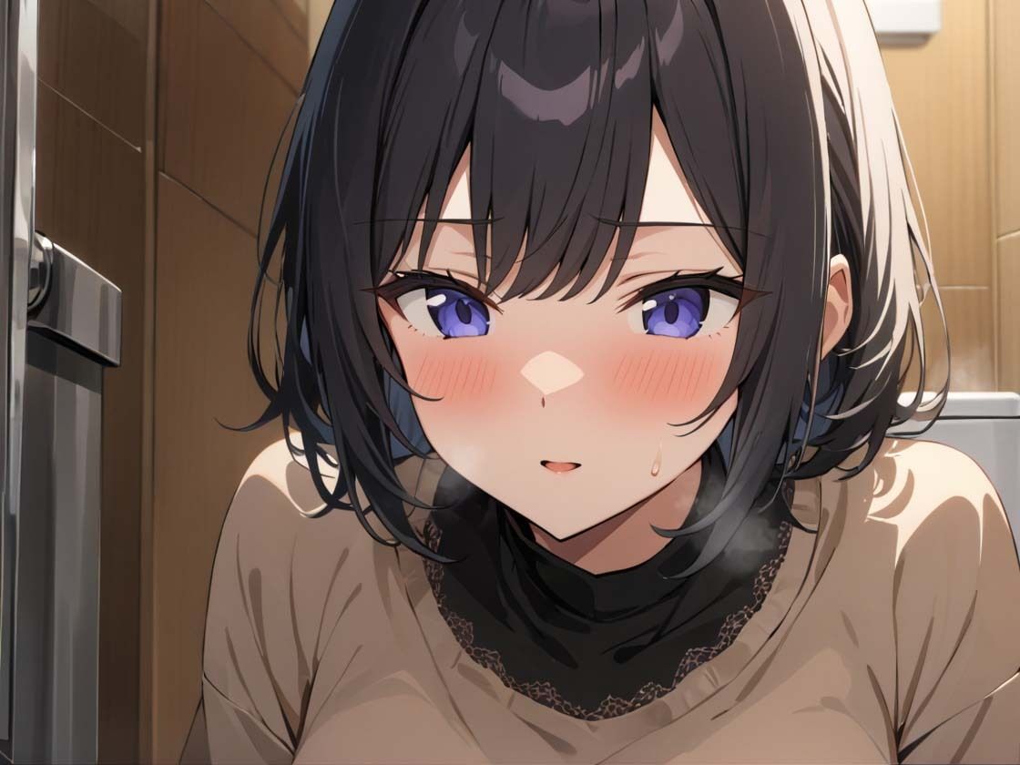 バ先の同級生におち〇ぽ責めされて、気持ちよすぎて口内射精してしまった話 画像1