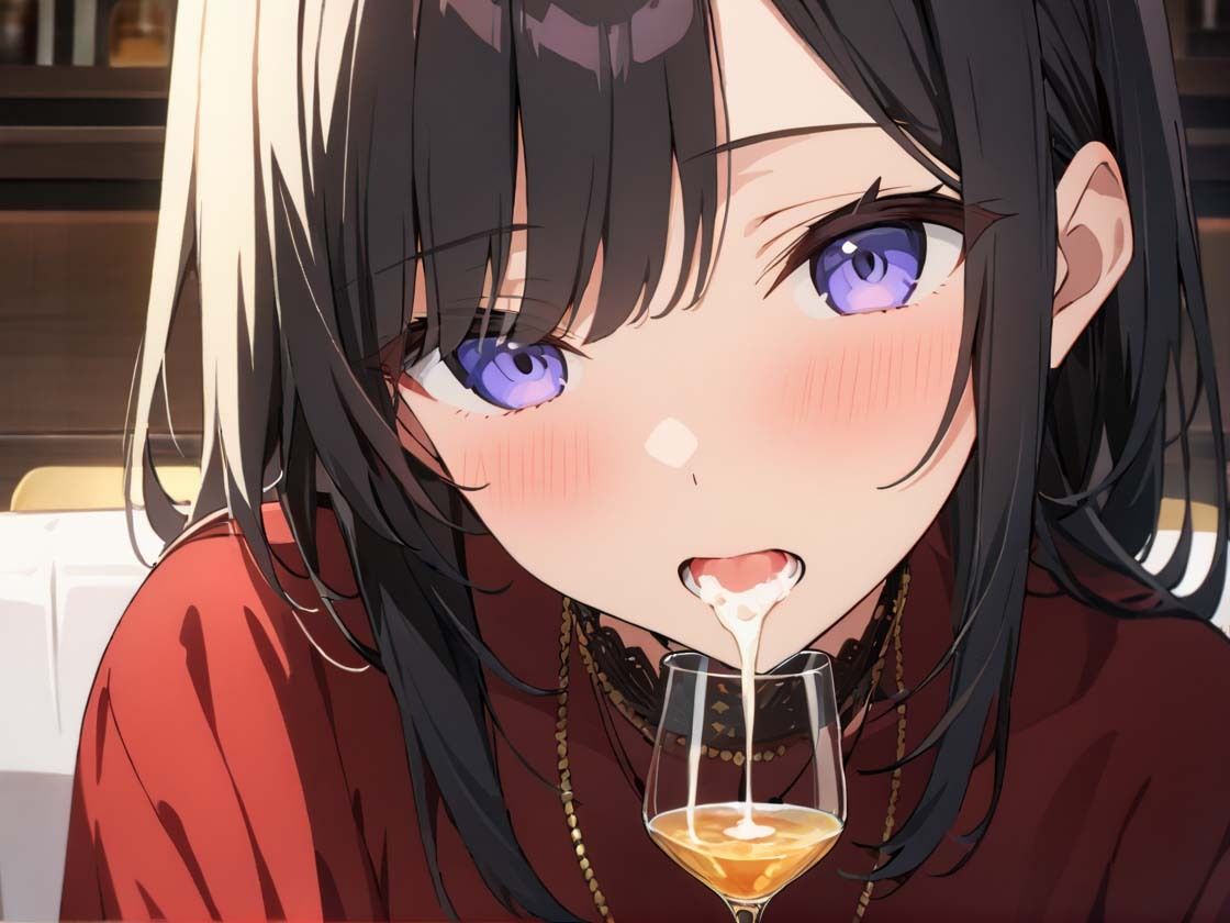 バ先の同級生におち〇ぽ責めされて、気持ちよすぎて口内射精してしまった話 画像10