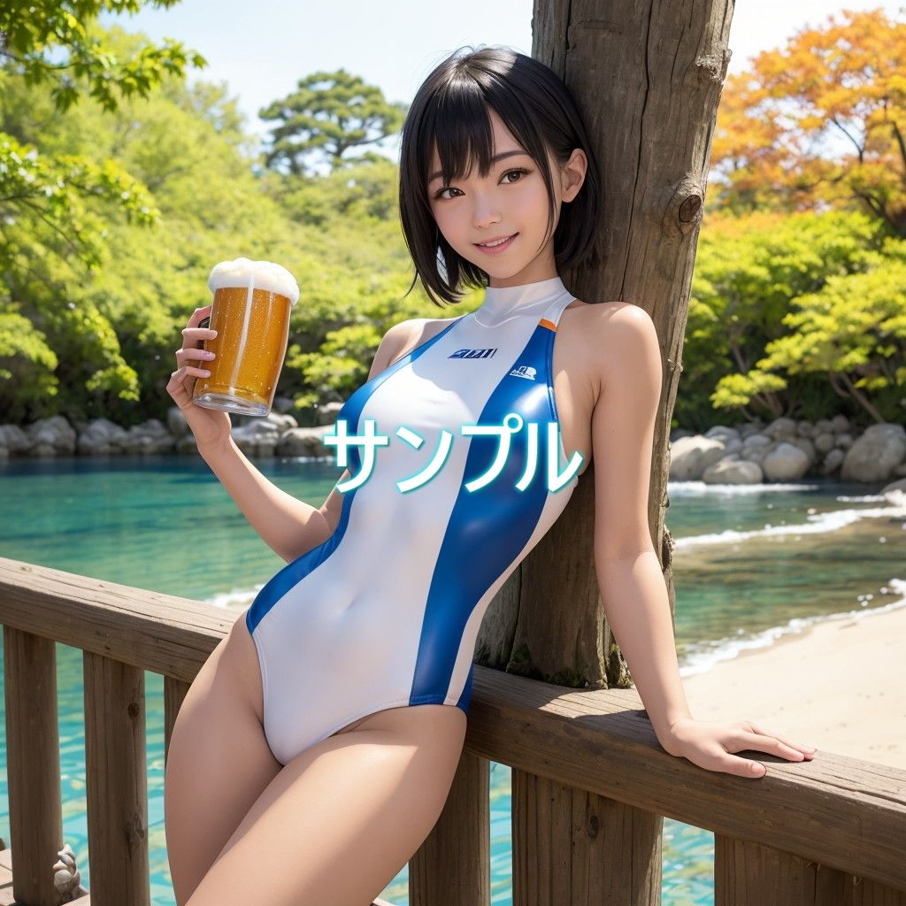 サンプル画像3:日々是競泳水着の彼女【10月】(バスターデュエル) [d_642459]