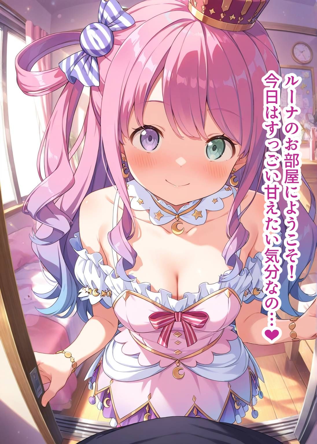サンプル画像1:推しのVとセックスする話【姫〇ルーナ】(Vtuberとイチャラブえっちするサークル) [d_642460]