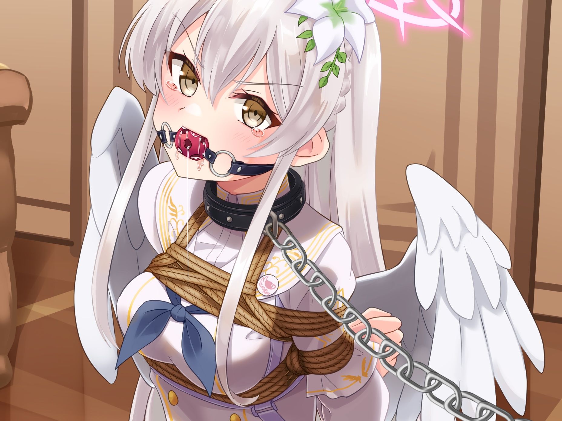 サンプル画像1:着衣緊縛CG集 なわのかなた 2023C(村雲茶屋) [d_642534]