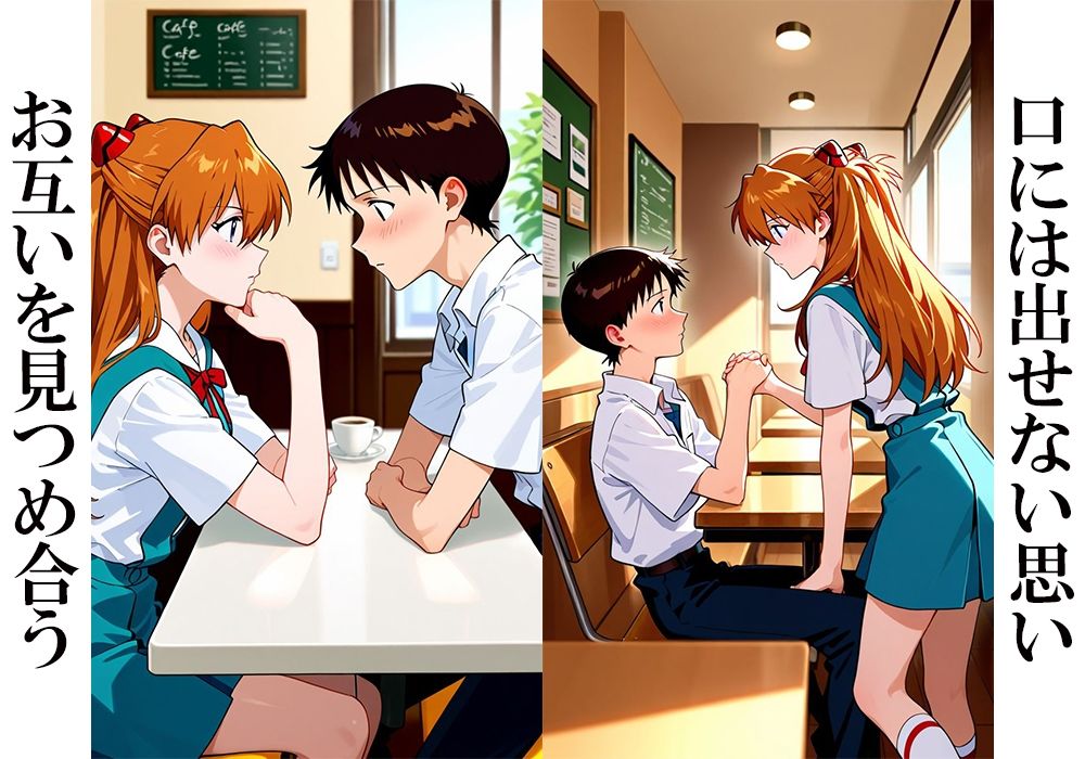 サンプル画像3:アスカとシンジがあまあまセックスをしてた話(とろりずむ) [d_642563]