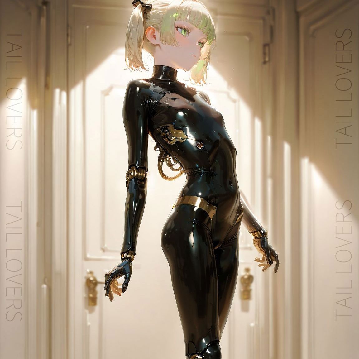 サンプル画像4:LATEXアンドロイド『ナユタ』｜Latex android【138枚】(TAIL LOVERS) [d_642626]
