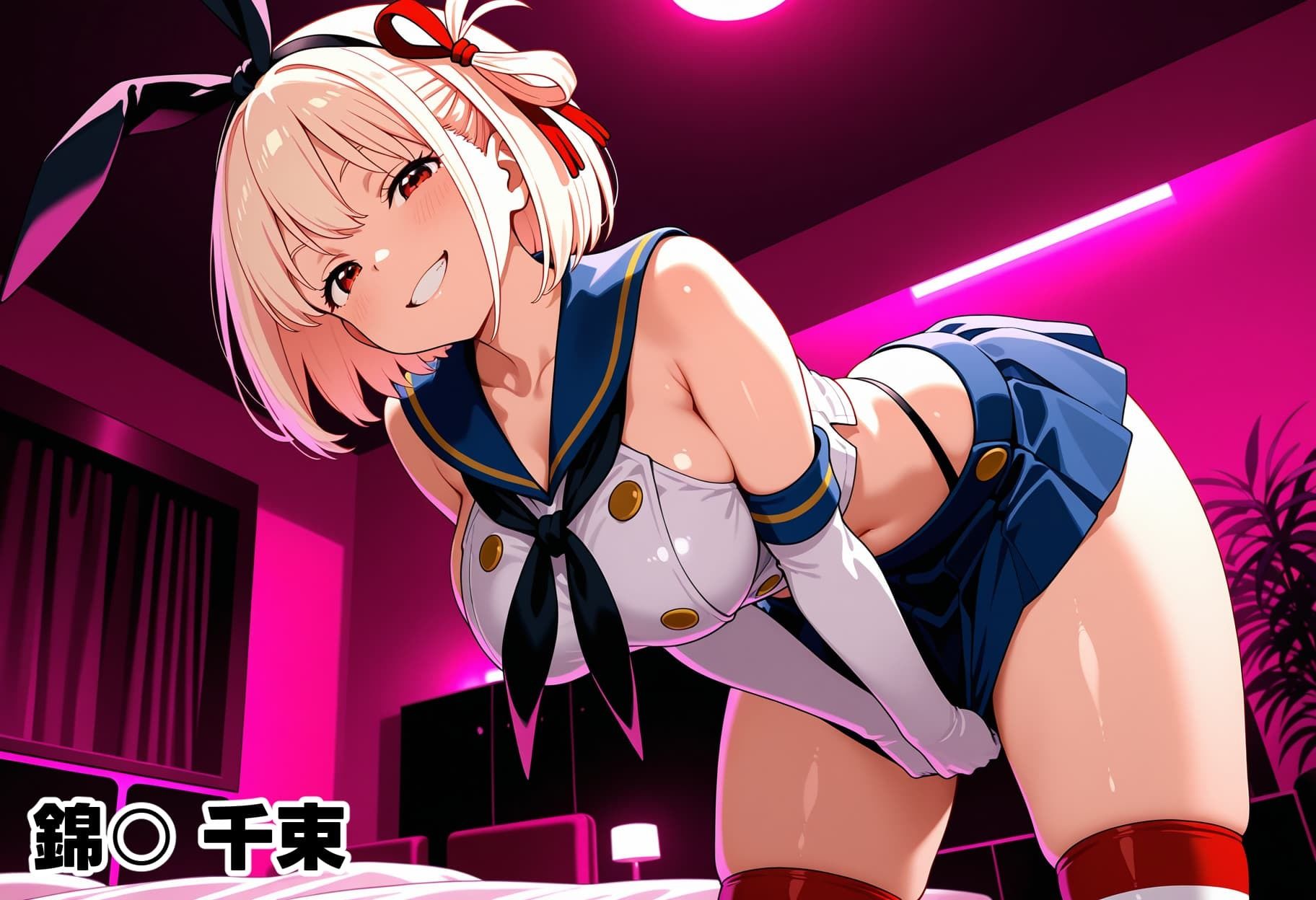 サンプル画像6:コスプレ撮影館 リ〇リコ編(パルテノンの館) [d_642672]