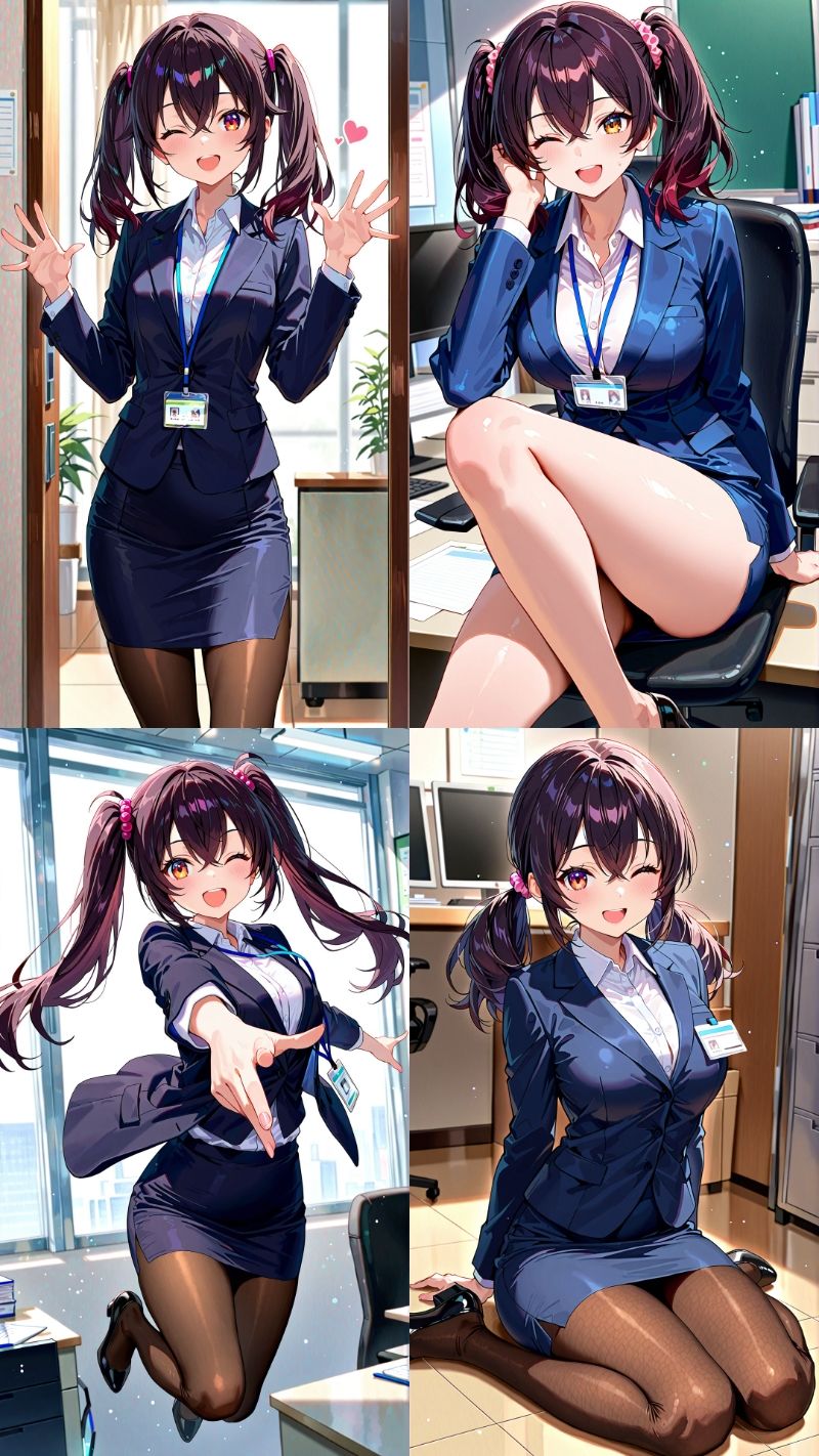 【FHD画質】あやかちゃんのOLコスプレ日記 画像10