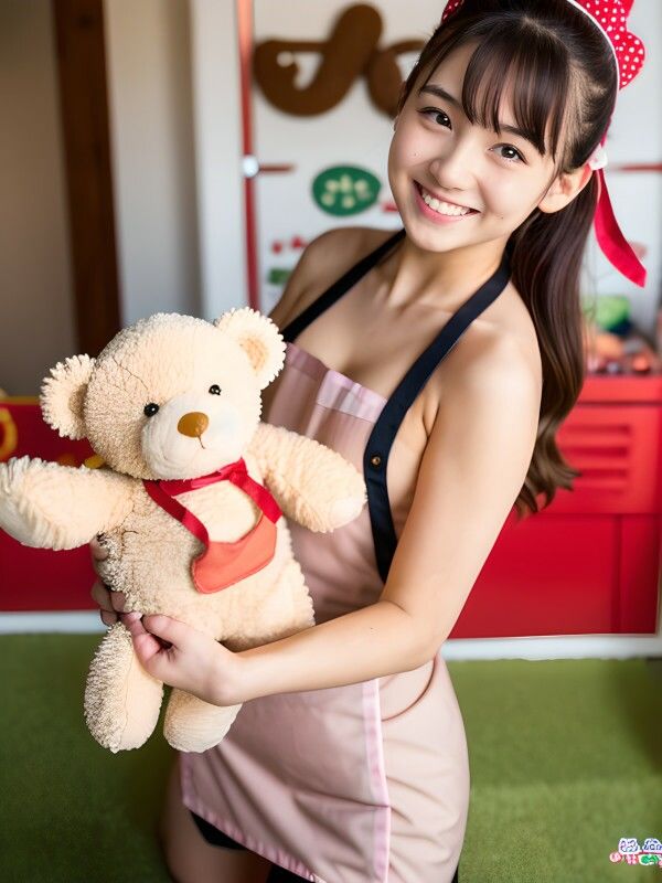 サンプル画像3:妄想  働くお姉さんエロい恰好させてぶっかけしてみた  保育士編(犬の中村さん) [d_642685]