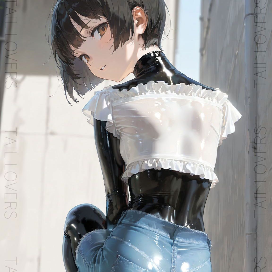 サンプル画像2:恋人目線で楽しむラバーデート【78枚】(TAIL LOVERS) [d_642885]