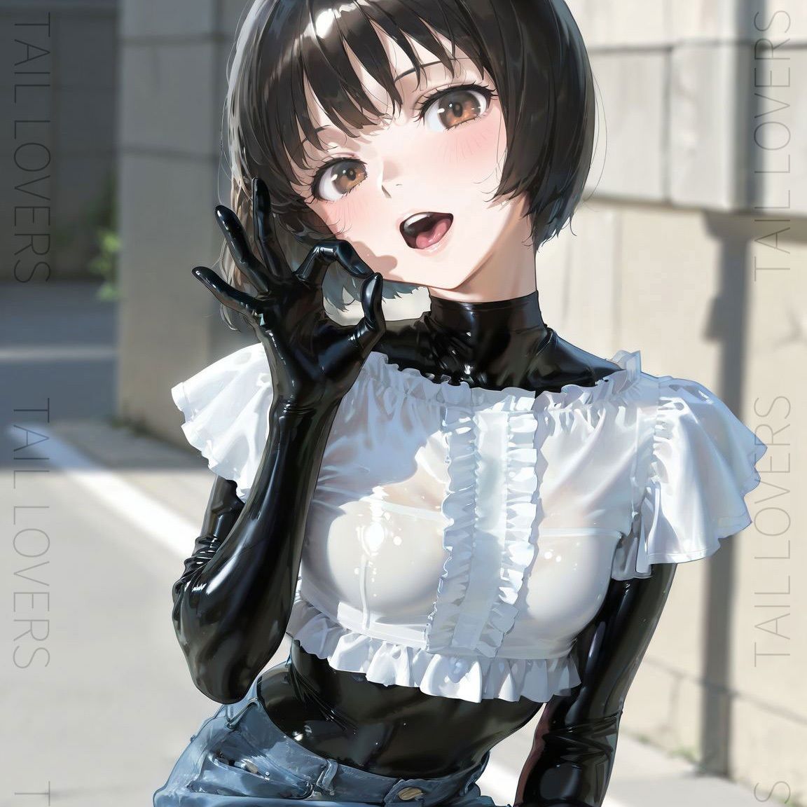 恋人目線で楽しむラバーデート【78枚】 画像3