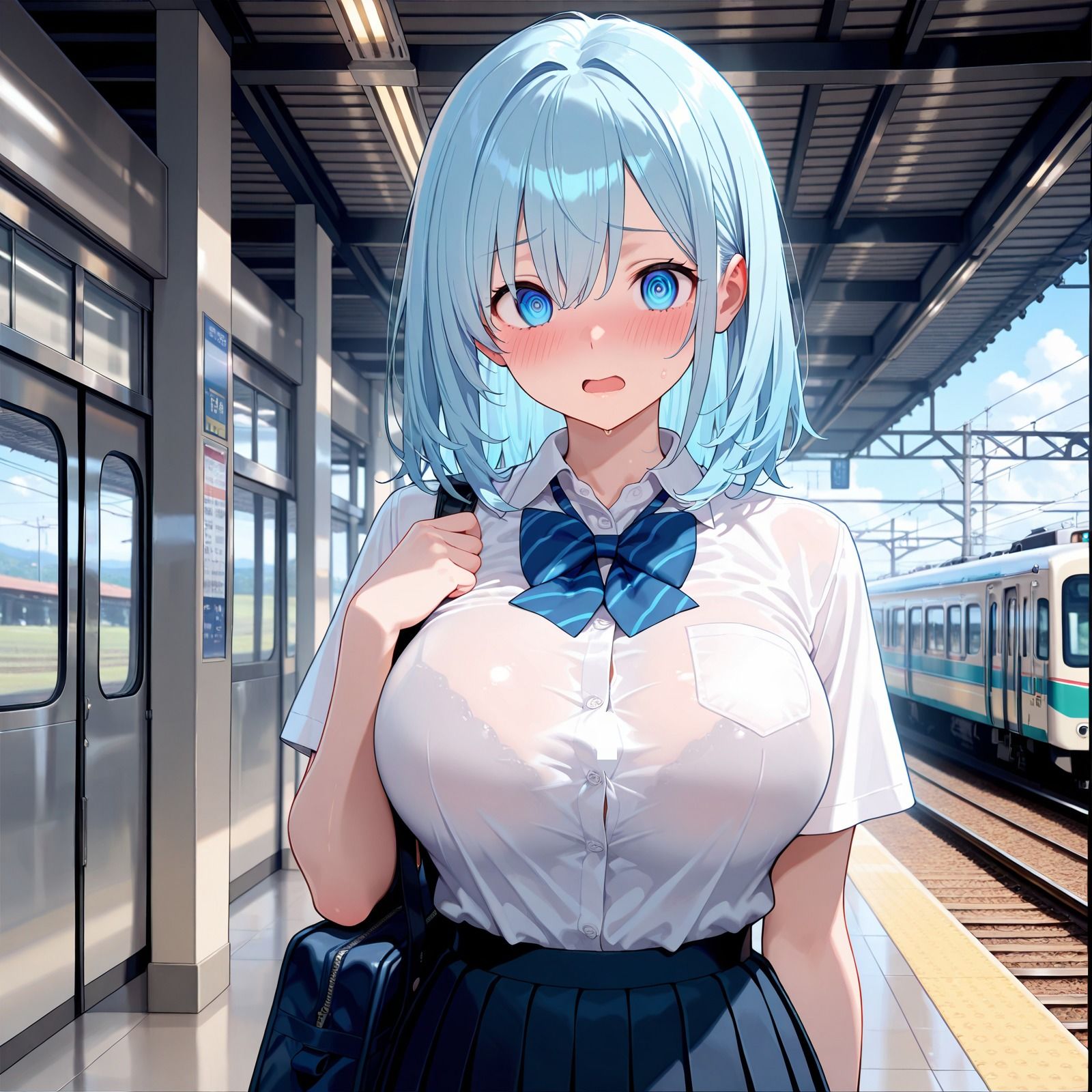 サンプル画像3:女子校生催●即堕ち〜水瀬玲子編〜(チクワとまんじゅう) [d_643128]