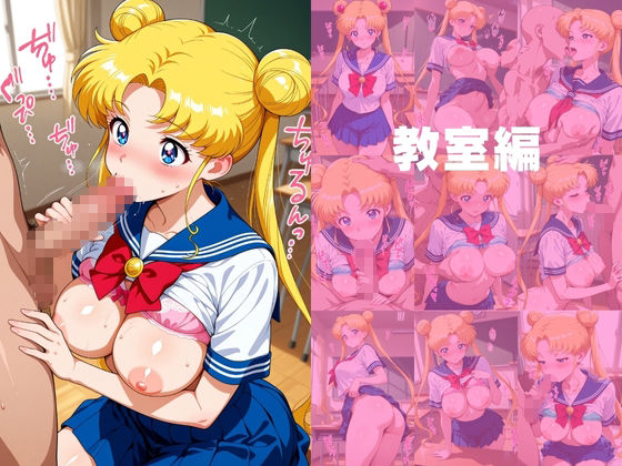 サンプル画像2:ヒロイン達の妄想学園生活〜セーラー〇ーン編〜(二次カタルシス) [d_643157]