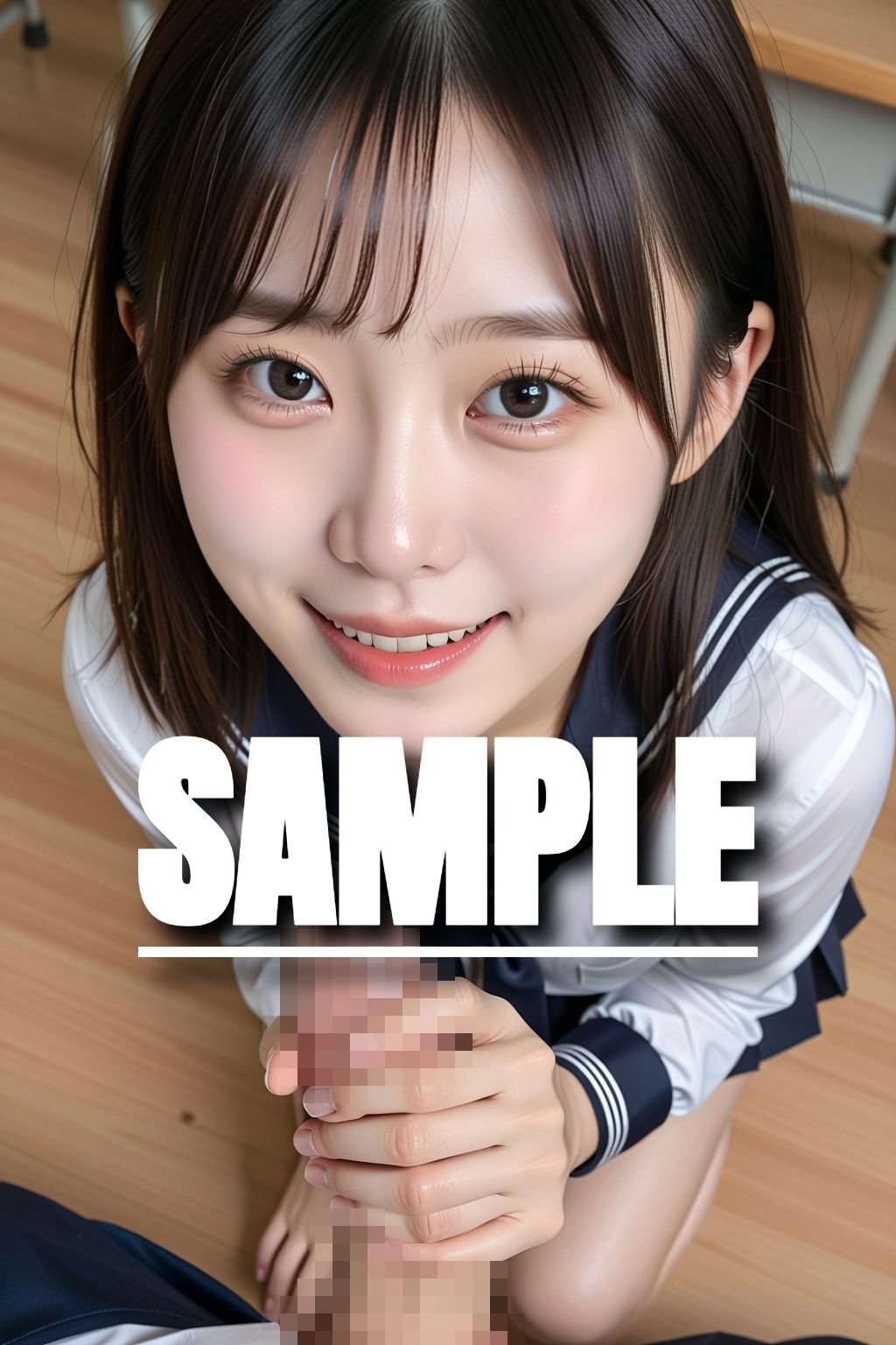 サンプル画像5:制服美少女  子作り実習会！？Part9(制服美女ん) [d_643163]