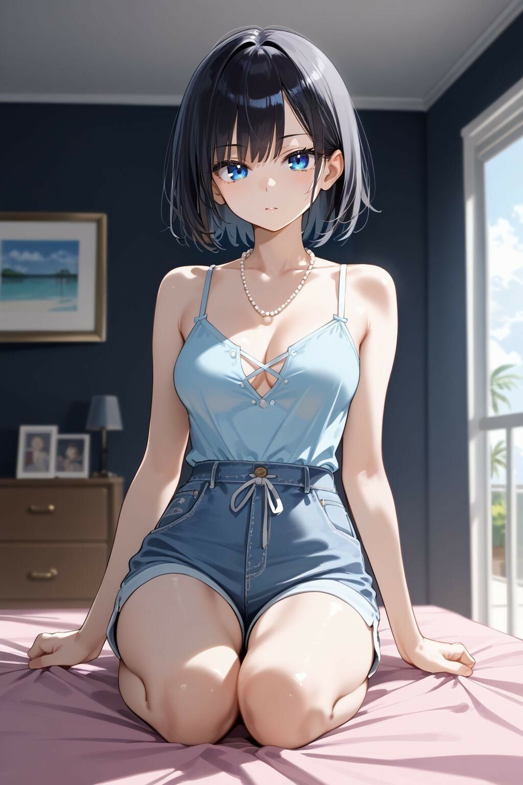 全力妄想！！ 夏休みがヒマすぎたので…夢の中で、クラスの可愛い女子とヤリまくっただけの話。 サンプル画像 2