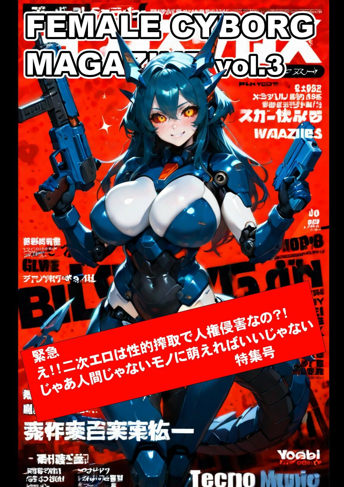 サンプル画像1:FEMALE CYBORG MAGAZINE vol.3(さぼいっく軍団) [d_643426]