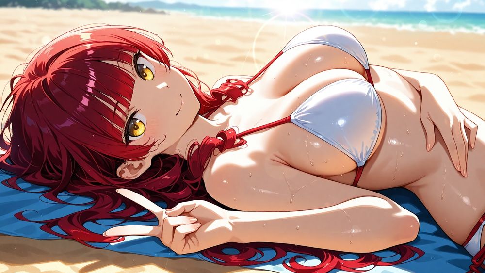 サンプル画像3:【FANZA専売】カラーツインズ Vol.5 爆乳双子インフルエンサーリゾート密着生配信【4K】(御一堂) [d_643431]