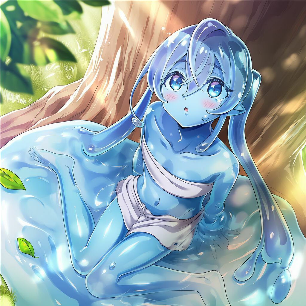 サンプル画像1:スライム娘を専属メイドにしてみた_出会い編(hwd) [d_643433]