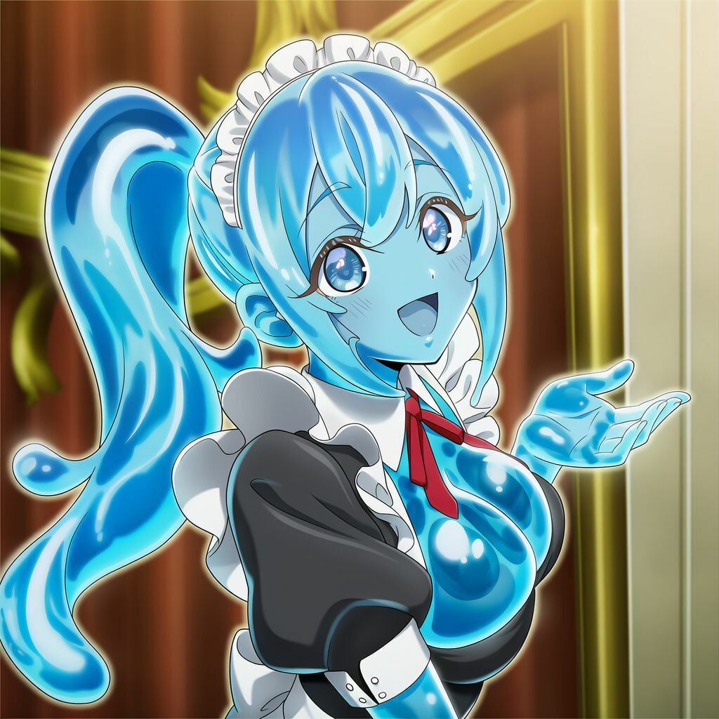 サンプル画像3:スライム娘を専属メイドにしてみた_出会い編(hwd) [d_643433]