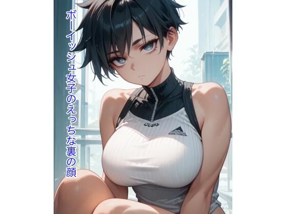 ボーイッシュ女子のえっちな裏の顔【しろくろ】