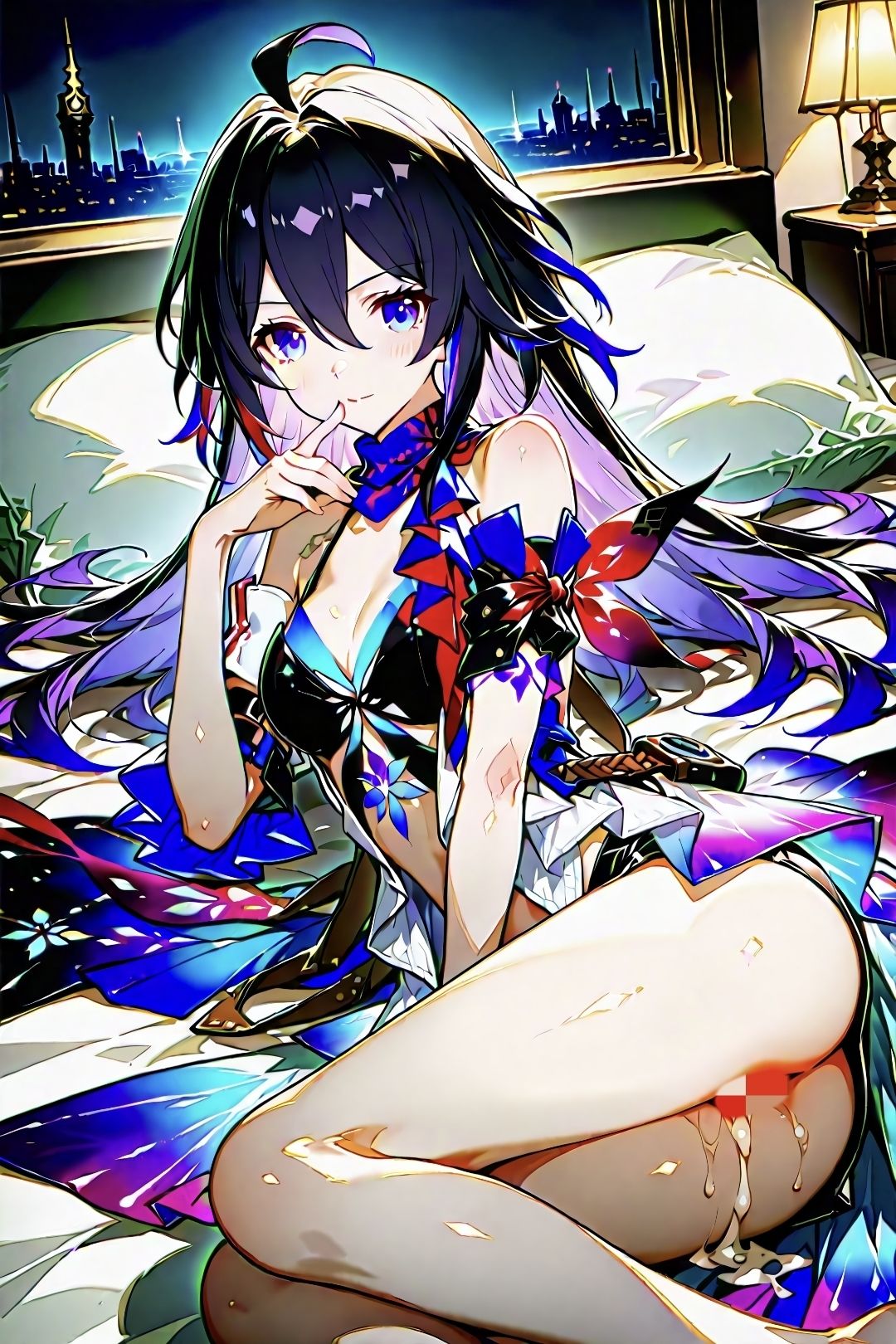 サンプル画像4:スマホゲームキャラコスプレイヤーとH.vol3(ピンク髪フェチサークル) [d_643445]