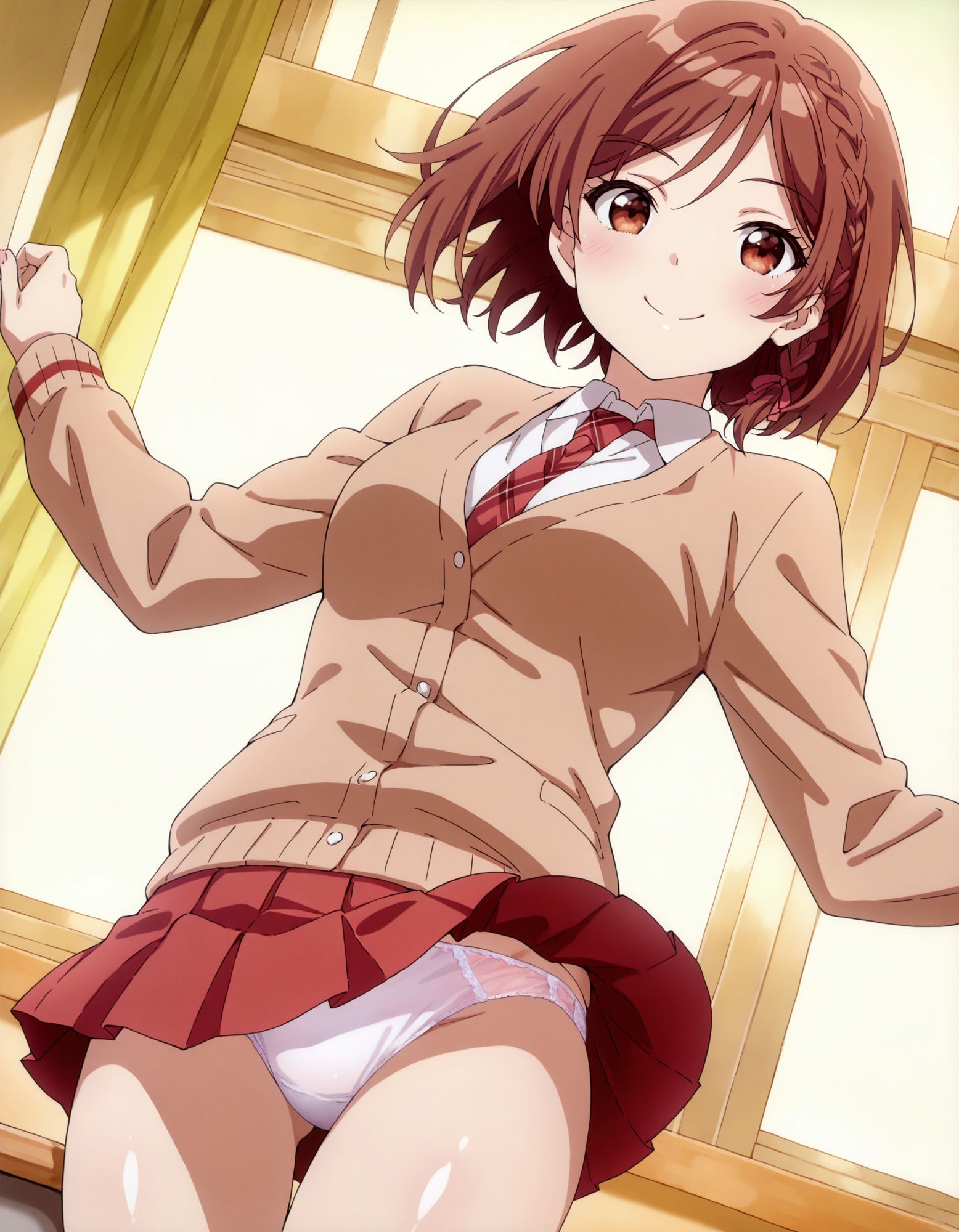 桜〇朱音のパンチラ〜制服編 画像7