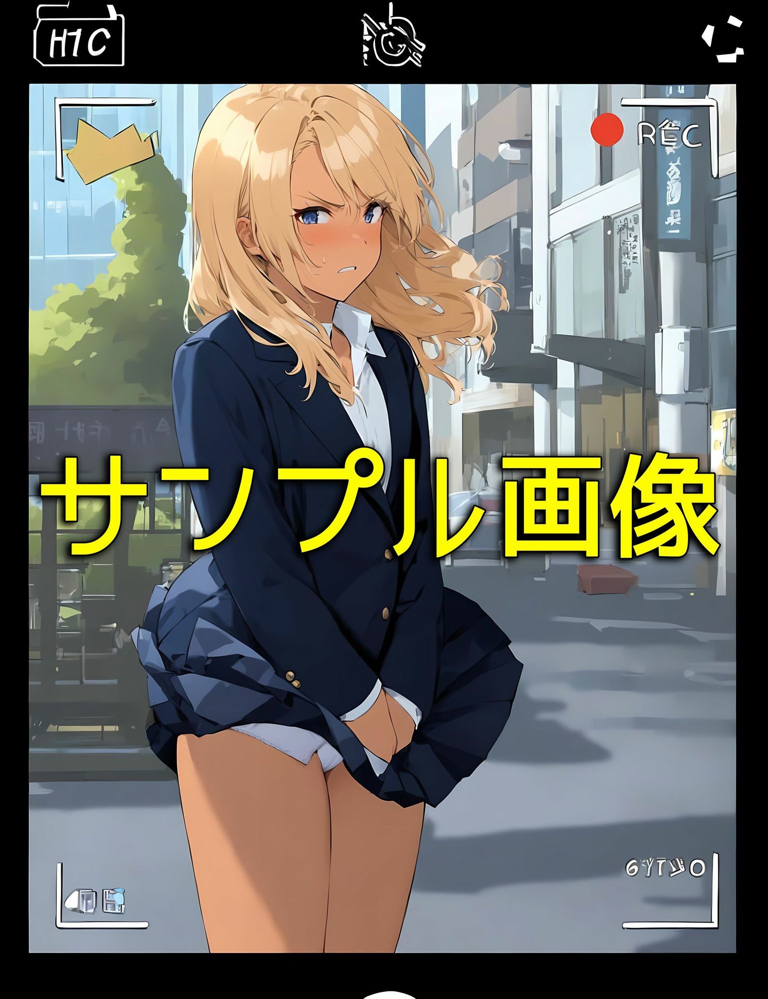 僕はクラスメイト全員の下着が見たい32  ギャルだって強風には弱い編 画像8