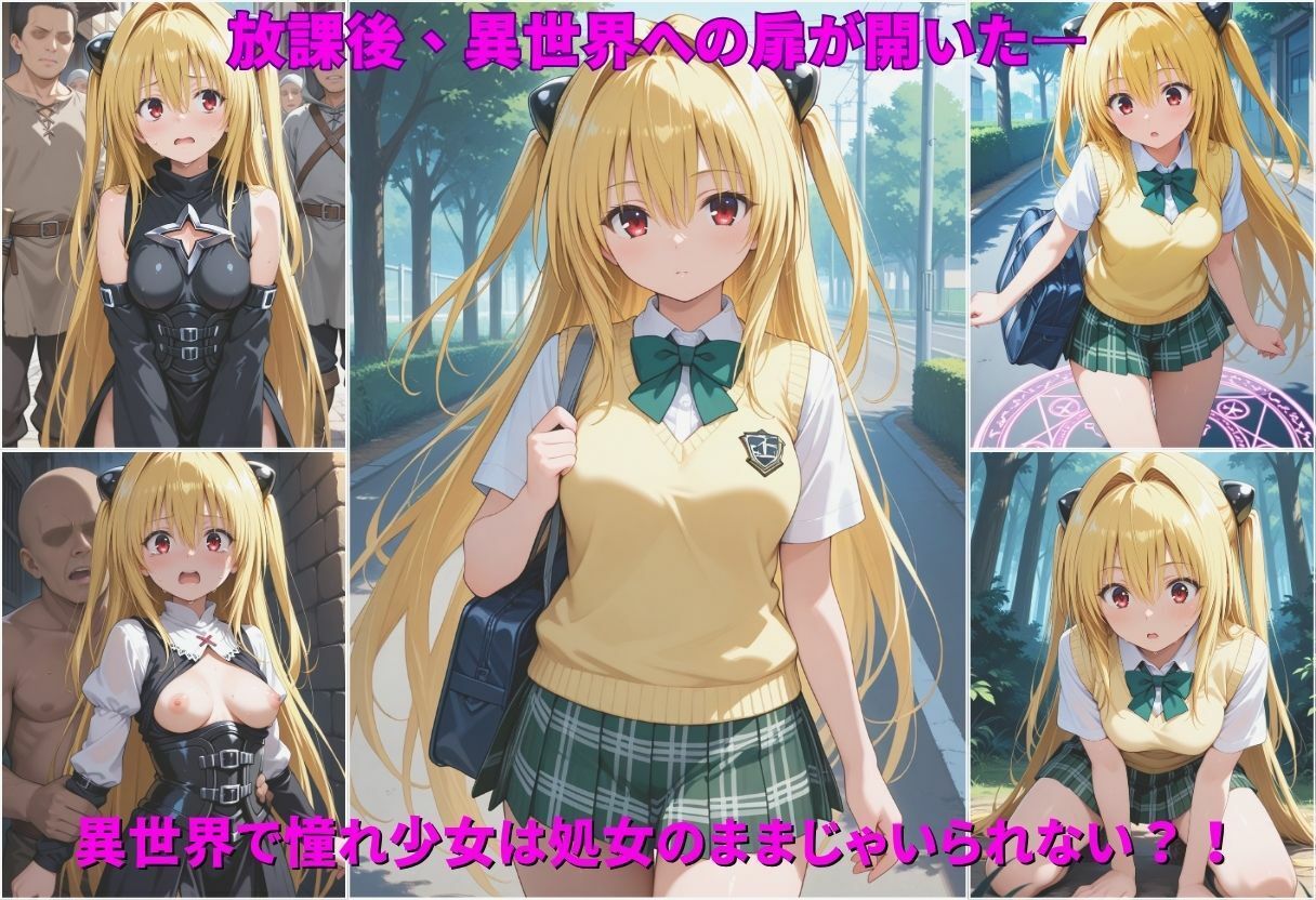 サンプル画像1:異世界転生  女がいない世界で性処理係になる話  金色の闇編(ちひたく) [d_643530]