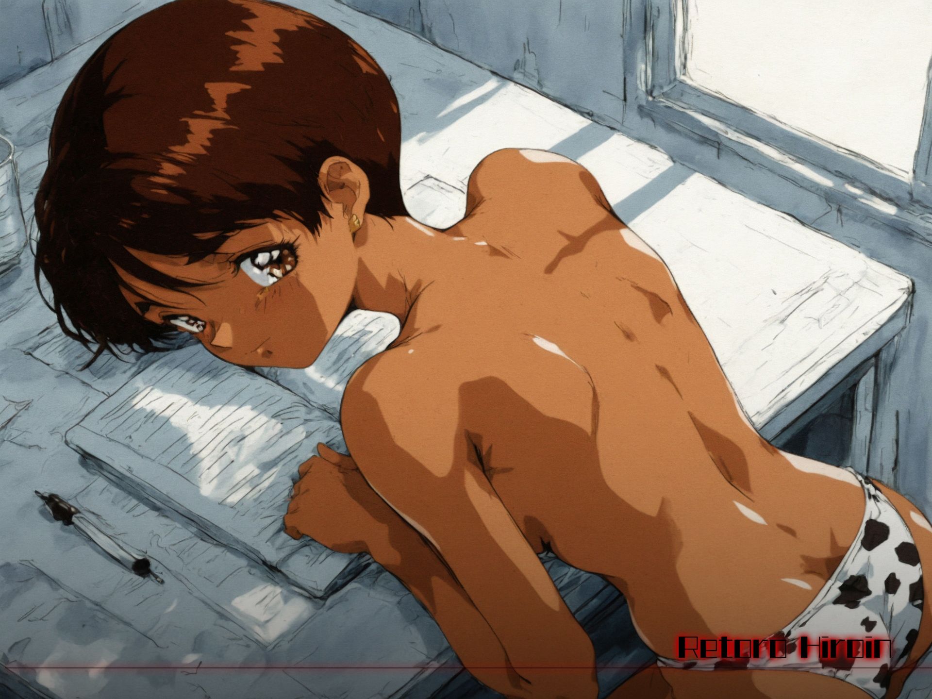 サンプル画像3:レトロヒロイン’s -スーパ●リアル麻雀- 遠● みずき(あーすりん) [d_643606]