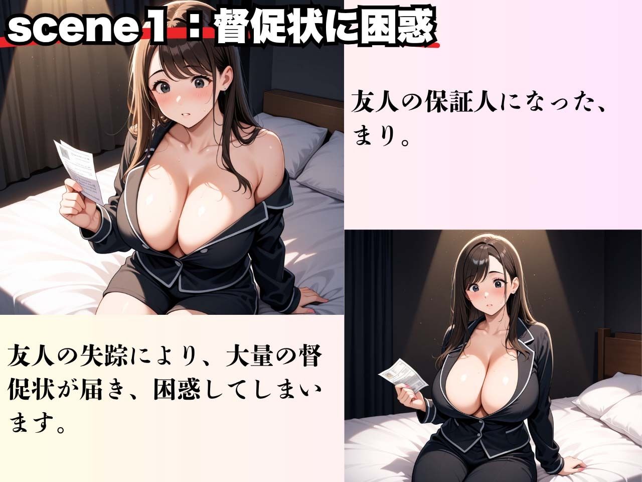 サンプル画像3:借金返済できずソープ堕ち！23歳Gカップ巨乳女子(制服物語) [d_643662]