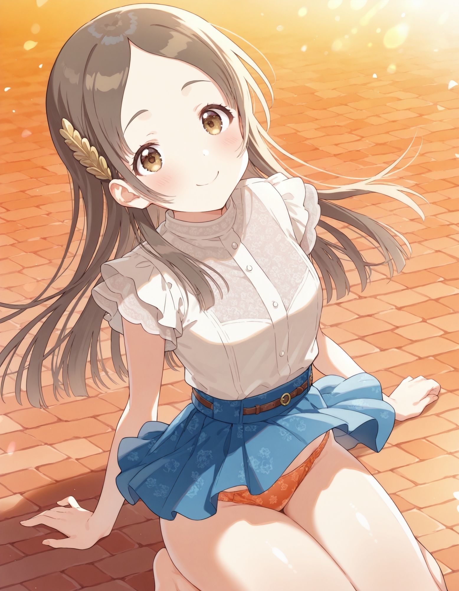 サンプル画像1:倉〇千奈のパンチラ〜私服編〜(D.P.H.) [d_643674]